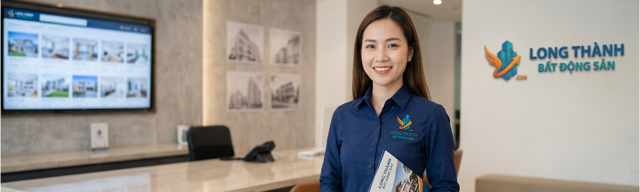 Đội ngũ nhân viên Long Thành BĐS chuyên nghiệp